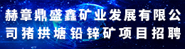 赫章鼎盛鑫礦業發展有限公司豬拱塘鉛鋅礦項目招聘